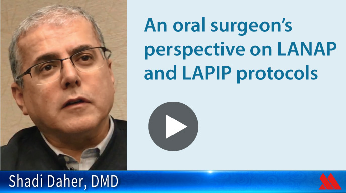 An oral surgeon's perspective on LANAP and LAPIP protocols