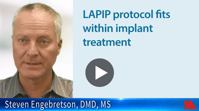LAPIP protocol fits within implant treatment