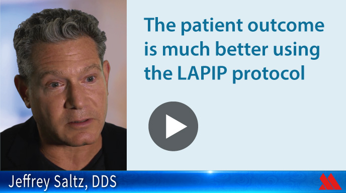 The patient outcome is much better using the LAPIP protocol