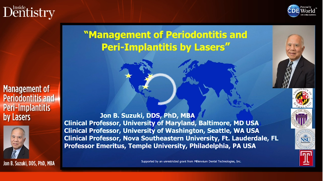 Management of Periodontitis and Peri-Implantitis by lasers