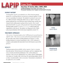LAPIP Case Study, Courtesy of Dr. Jessica Allen