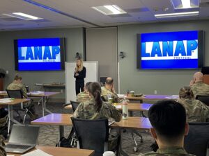 Dawn M. Gregg, DDS, LANAP protocol training at U.S. Air Force Postgraduate Dental School, part of the 59th Dental Group at Lackland AFB